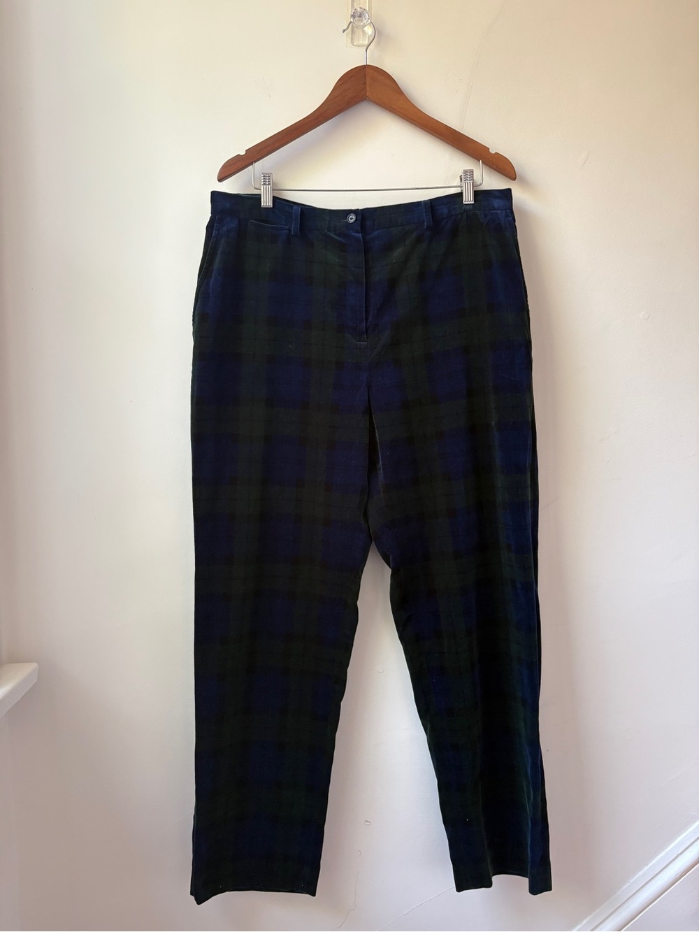 RLR Velvet Blackwatch Plaid Pants - Picture 2 of 14